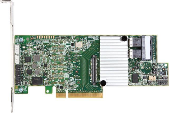 LSI 9300 MegaRAID SAS 9361-8i (LSI00417) PCI-Express 3.0 X8 Low Profile SATA / SAS High Performance Eight-Port 12Gb/s RAID Controller (Single Pack) Avago Technologies