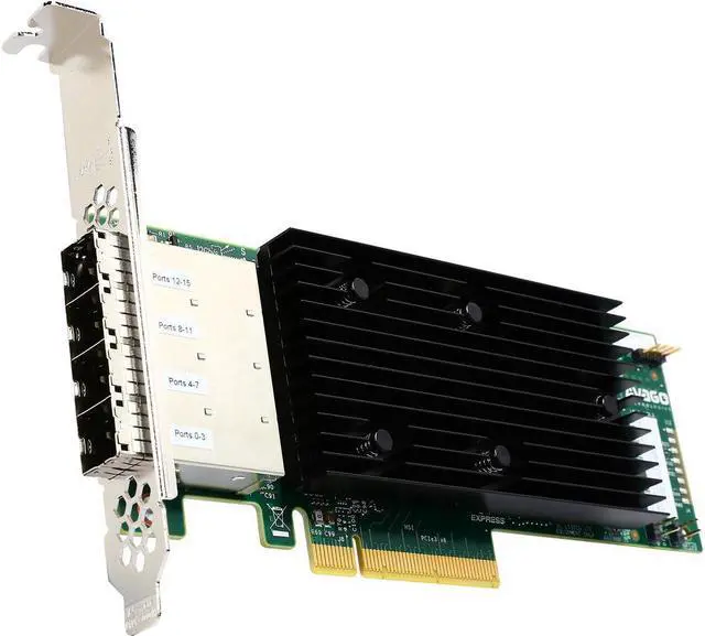 LSI 9305-16e x8 lane PCIe 3.0 Low Profile SAS SAS 9305 12 Gb/s SAS Host Bus Adapter