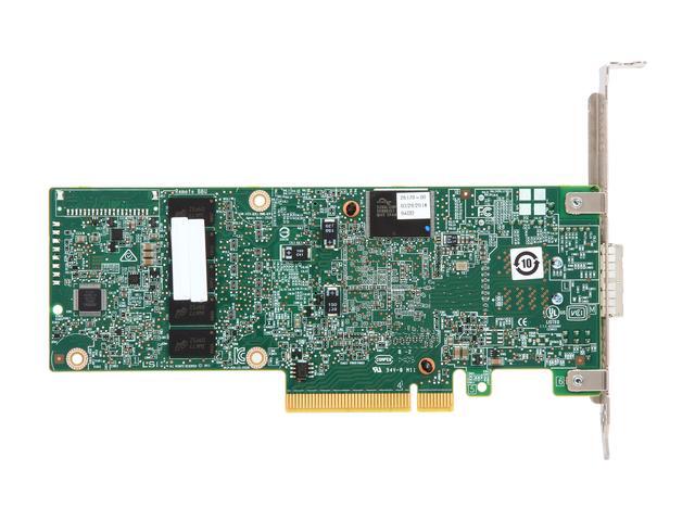 LSI 9380 MegaRAID SAS 9380-8e (LSI00438) PCI-Express 3.0 X8 Low Profile SAS RAID Controller Card Avago Technologies