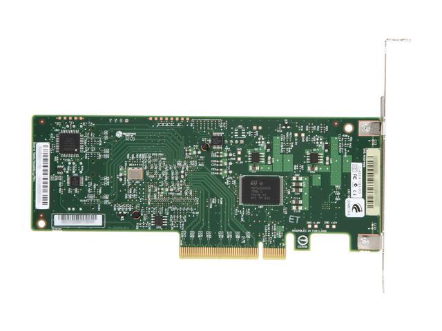 LSI Internal SATA/SAS 9211-8i 6Gb/s PCI-Express 2.0 RAID Controller Card Single Avago Technologies