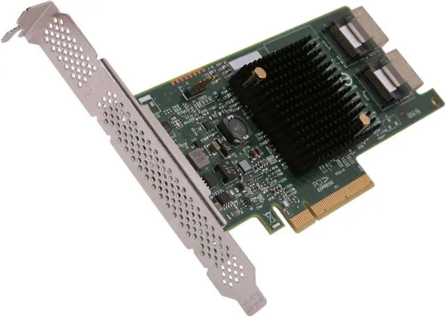 LSI LSI00302 (9207-8i Kit) PCI-Express 3.0 x8 Low Profile SATA / SAS Host Controller Card - Kit Avago Technologies