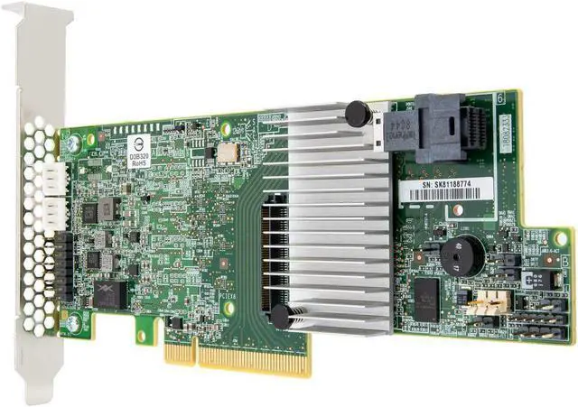 LSI MegaRAID Controller 9361-4i 4-Port 12Gb/s SAS+SATA PCI-Express 3.0 Low Profile RAID Controller Single