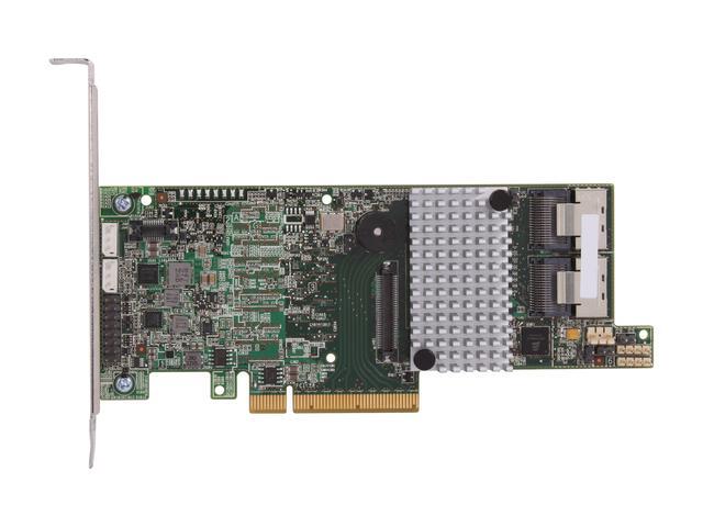 LSI MegaRAID LSI00295 (9266-8i SGL) PCI-Express 2.0 X8 Low Profile SATA / SAS RAID Controller - Single Avago Technologies