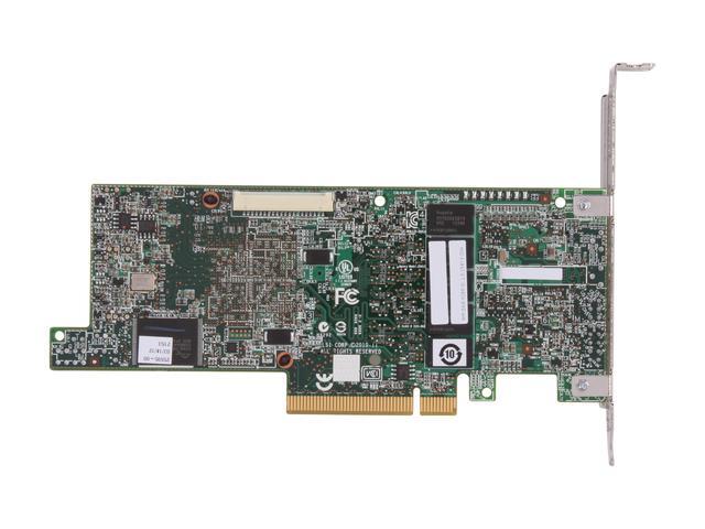 LSI MegaRAID LSI00295 (9266-8i SGL) PCI-Express 2.0 X8 Low Profile SATA / SAS RAID Controller - Single Avago Technologies