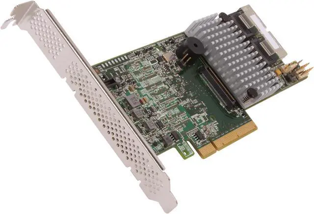 LSI MegaRAID LSI00295 (9266-8i SGL) PCI-Express 2.0 x8 Low Profile SATA / SAS RAID Controller - Single Avago Technologies