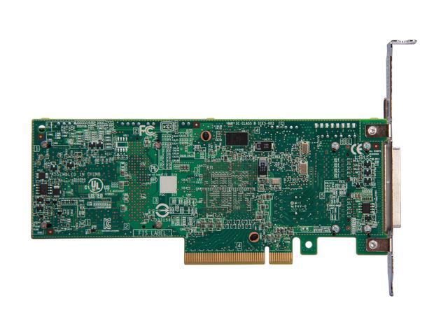 LSI MegaRAID LSI00332 (9286-8e) PCI-Express 3.0 X8 Low Profile SATA / SAS RAID Controller - Single Avago Technologies
