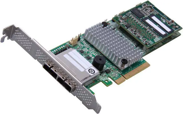 LSI MegaRAID LSI00332 (9286-8e) PCI-Express 3.0 x8 Low Profile SATA / SAS RAID Controller - Single Avago Technologies