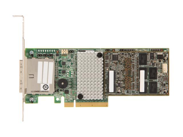 LSI MegaRAID LSI00333 (9286CV-8e) PCI-Express 3.0 X8 Low Profile SATA / SAS RAID Controller - Single Avago Technologies