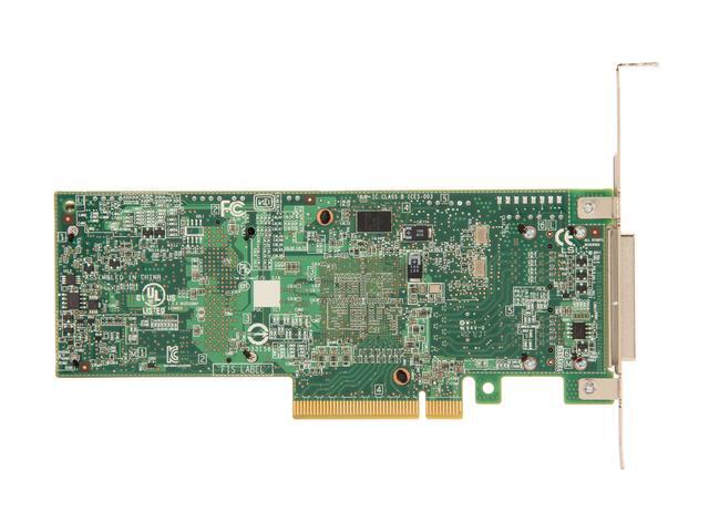 LSI MegaRAID LSI00333 (9286CV-8e) PCI-Express 3.0 X8 Low Profile SATA / SAS RAID Controller - Single Avago Technologies