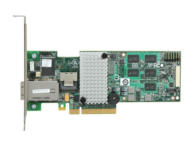 LSI MegaRAID SAS 9280-4i4e 6Gb/s PCI-Express 2.0 W/ 512MB Onboard Memory RAID Controller Card Single Avago Technologies