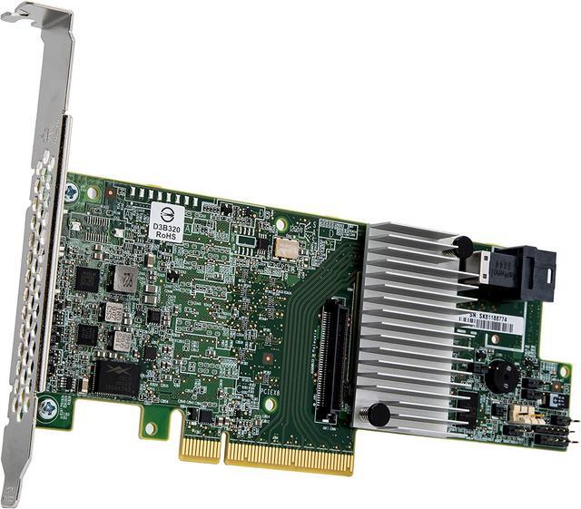 LSI MegaRAID SAS 9361-8i 8-Port 12Gb/s SATA+SAS PCI-Express 3.0 Low Profile RAID Controller Single