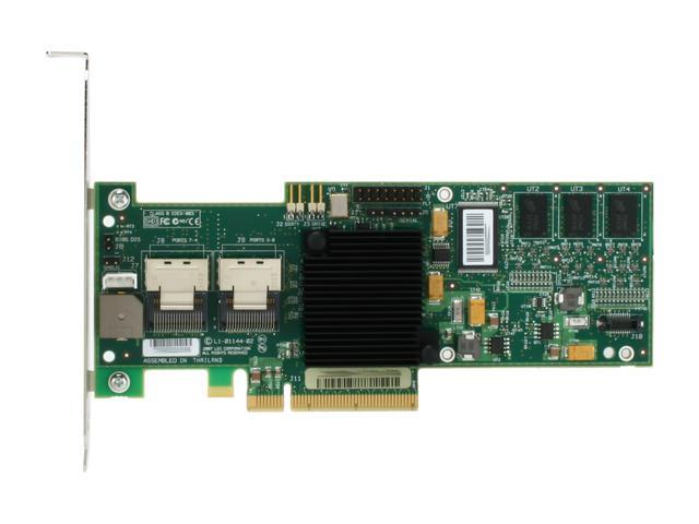 LSI MegaRAID SATA/SAS 8708EM2 3Gb/s PCI-Express W/ 256MB Onboard Memory RAID Controller Card Kit