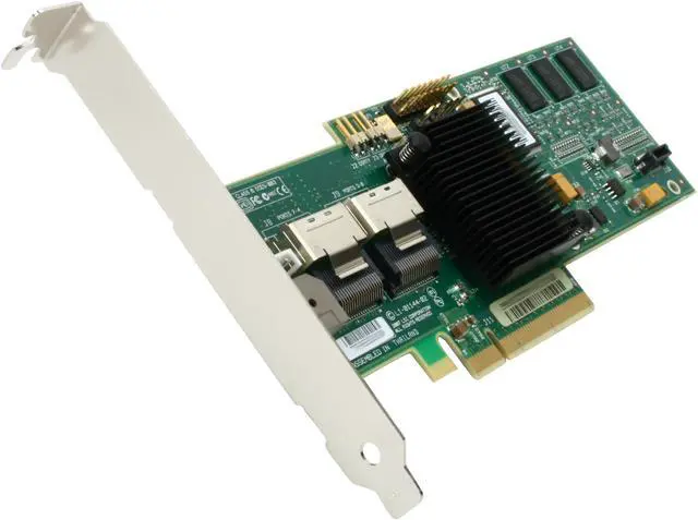 LSI MegaRAID SATA/SAS 8708EM2 3Gb/s PCI-Express w/ 256MB onboard memory RAID Controller Card Kit
