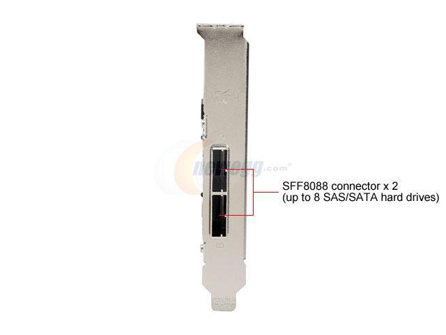 LSI MegaRAID SATA/SAS 8880EM2 3Gb/s PCI-Express W/ 512MB Onboard Memory RAID Controller Card Single