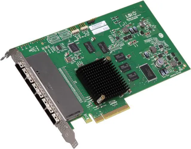 LSI SAS 9200-16e HBA Card Single