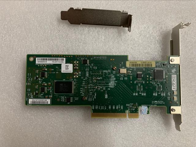 LSI SAS 9200-8i IT Mode For ZFS FreeNAS UnRAID 6Gbps SAS HBA US Seller