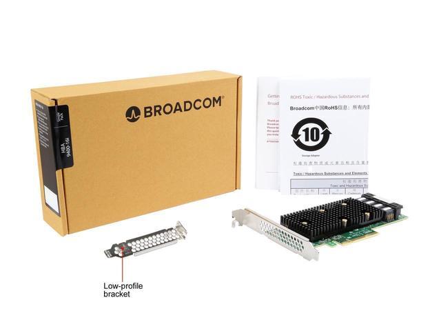 LSI SAS 9400-16i X8 Lane PCI Express 3.1 SAS Tri-Mode Storage Adapter