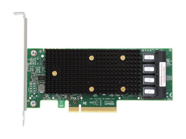 LSI SAS 9400-16i X8 Lane PCI Express 3.1 SAS Tri-Mode Storage Adapter