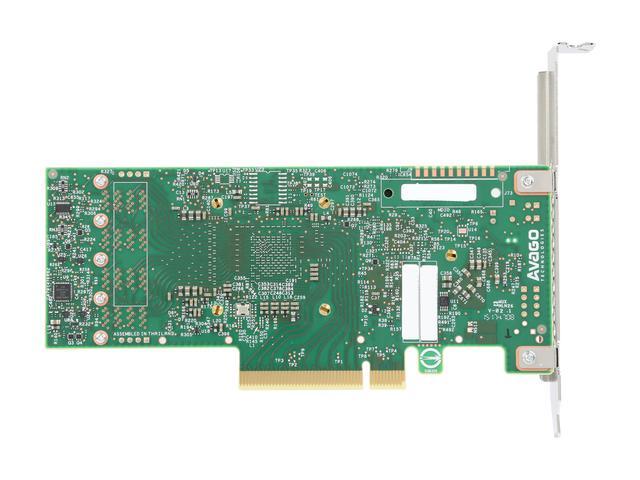 LSI SAS 9400-16i X8 Lane PCI Express 3.1 SAS Tri-Mode Storage Adapter