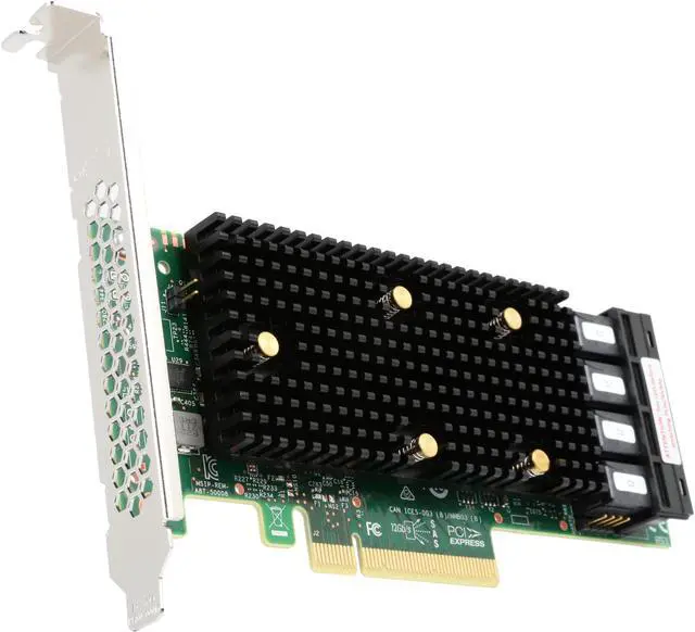 LSI SAS 9400-16i x8 lane PCI Express 3.1 SAS Tri-Mode Storage Adapter