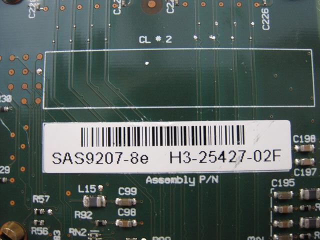 LSI SAS9207-8e 8-Port 6Gbp/s PCIe 3.0 Host Bus Adapter Card H3-25427 Low Profile