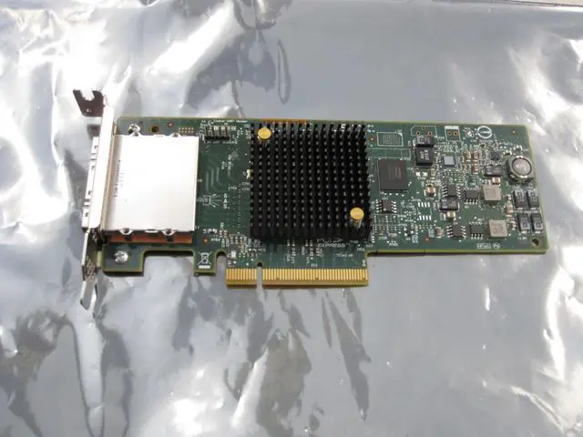LSI SAS9207-8e 8-Port 6Gbp/s PCIe 3.0 Host Bus Adapter Card H3-25427 Low Profile