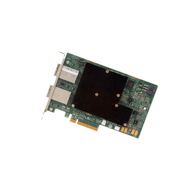 LSI SAS9300-16E / H3-25520-01E 16-Ports 12Gbps PCI-E 3.0 X8 Low Profile Host Bus Adapter