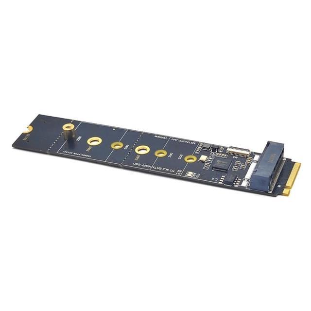 M.2 NVME Sata Riser Card M2 NVME To Sata 3.0 Expansion Card JMB582 6GB/S Adapter Sata3.0 Riser Expansion Card