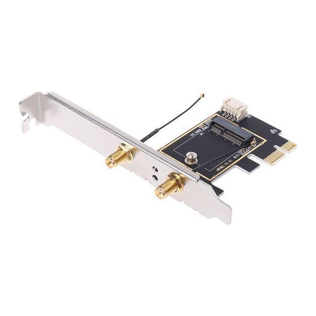 M.2 To PCI-E Converter Desktop Wireless WiFi Bluetooth Network Card Adapter Board