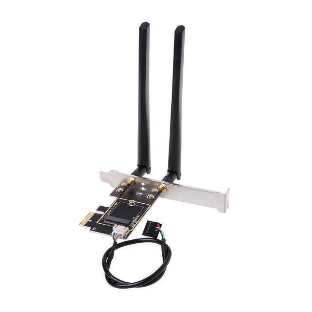 M.2 To PCI-E Converter Desktop Wireless WiFi Bluetooth Network Card Adapter Board
