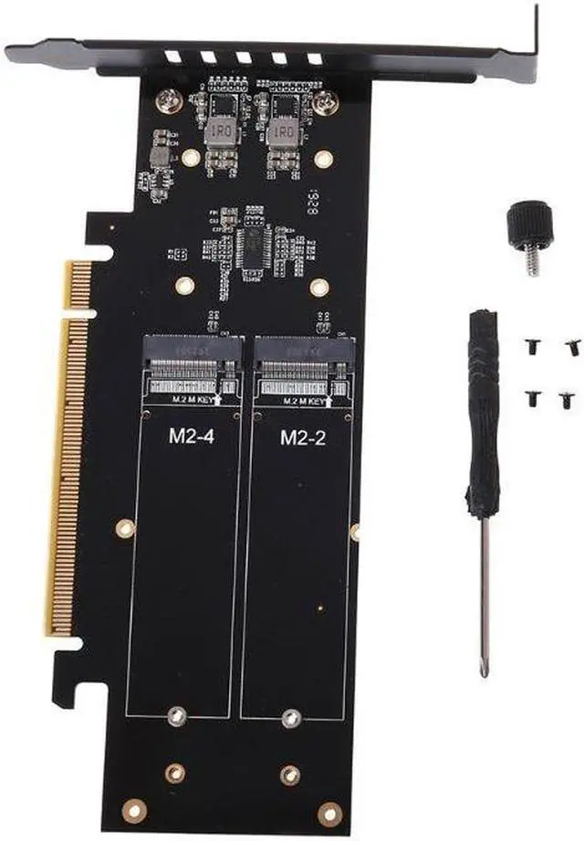 M.2 X16 to 4X NVME PCIE3.0 GEN3 RAID Card PCI-E VROC CARD RAID NVMEx4 Adapter