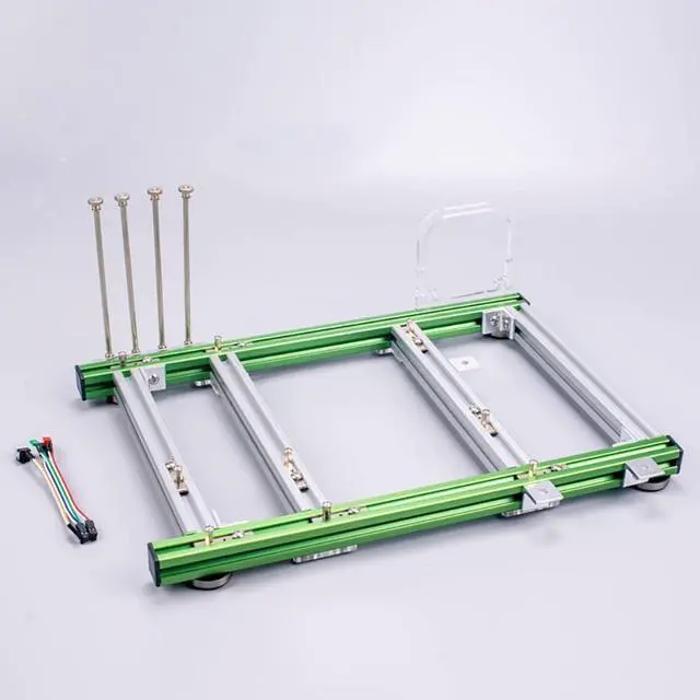 MATX Mini ITX PC Case Test Bench Open Air Frame Overclock Case Computer Mount Aluminum Chassis for HTPC Graphics Card