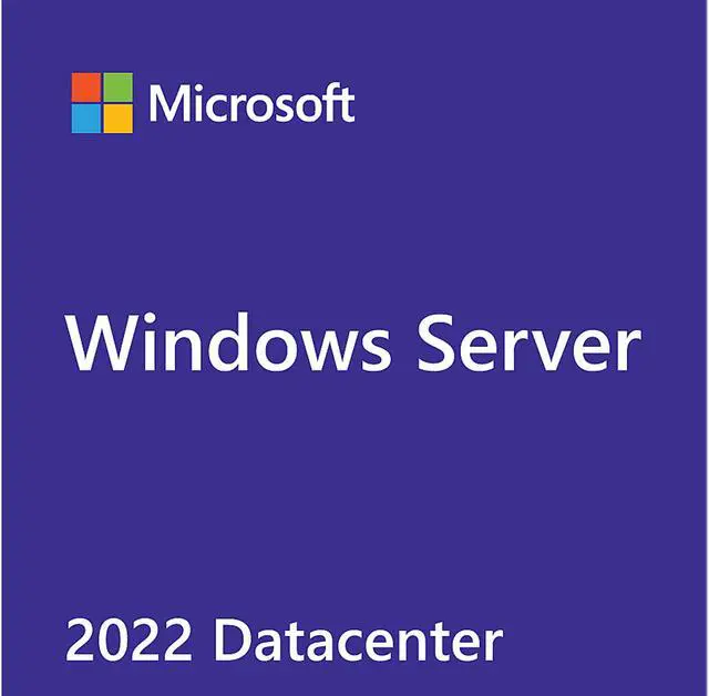 Microsoft Windows Server 2022 Datacenter 64-bit License (16 Core OEM DVD)