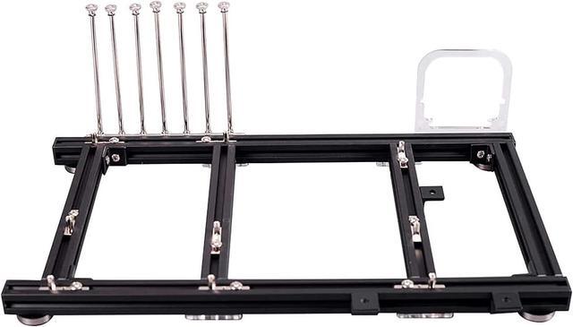 Mini ITX MATX ATX PC Test Bench DIY Open Air Frame Overclock Vertical Case Computer Mount Aluminum Chassis For HTPC Graphics Card/Games/Cooling