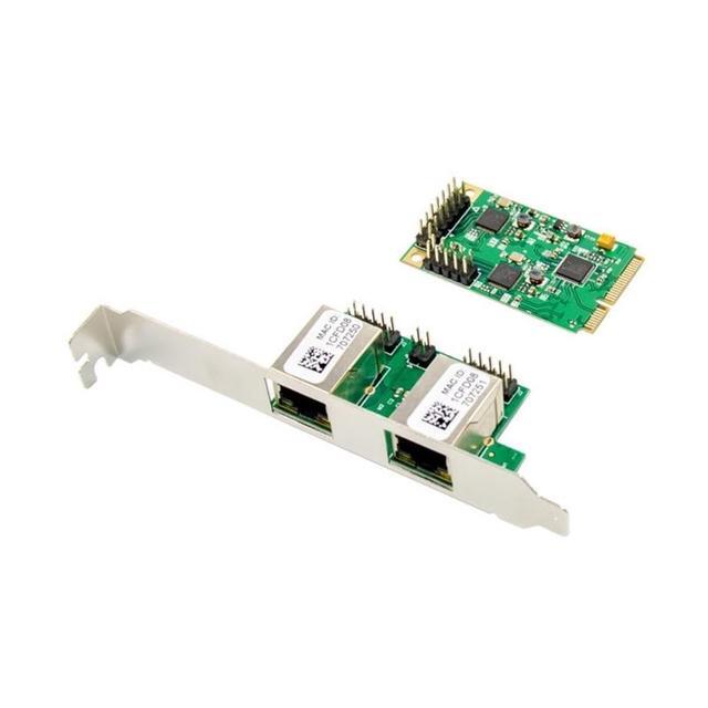 Mini PCIe RTL8111F Gigabit Network Card High-Performance 10/100/1000Mbps RJ45 2 Port BASE-T Ethernet LAN Controller Card