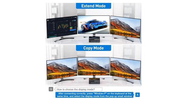 Monitors KVM Switch HDMI 2 Displayport USB 3.0 KVM Switch 8K 60Hz 4K 144Hz 3 Monitors 2 Computers KVM With 4 USB 3.0 Ports Included KVM Cables HD-MI 8K 60Hz/4K 60Hz DP 8K 30Hz/4K 144Hz