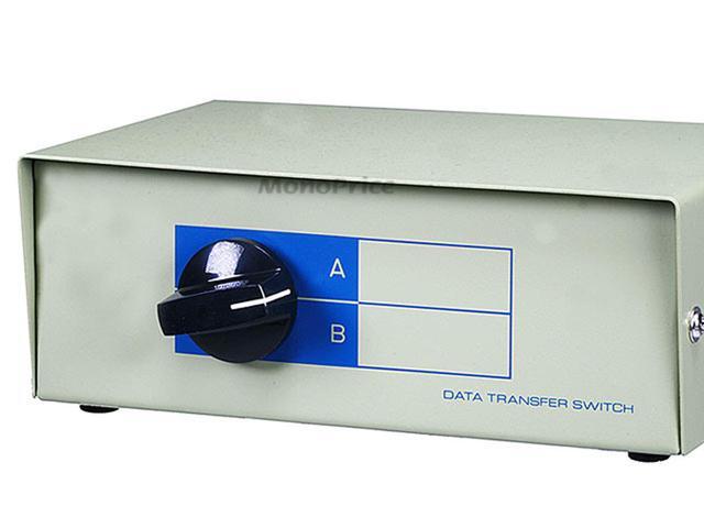 Monoprice 2-Port VGA Monitor Switch Box