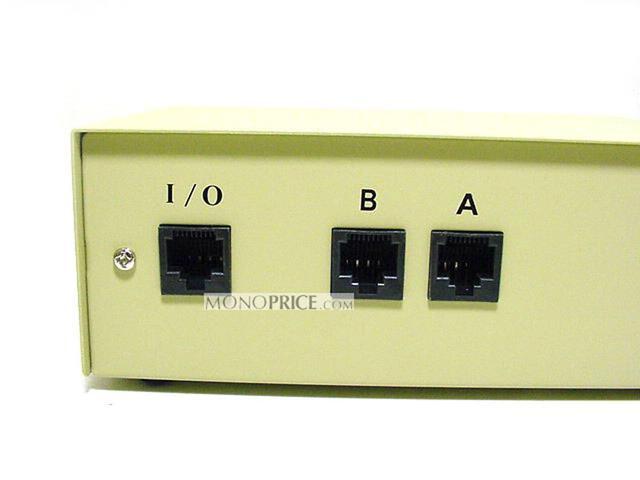 Monoprice 2x1 RJ45 8P8C Manual Data Switch Box