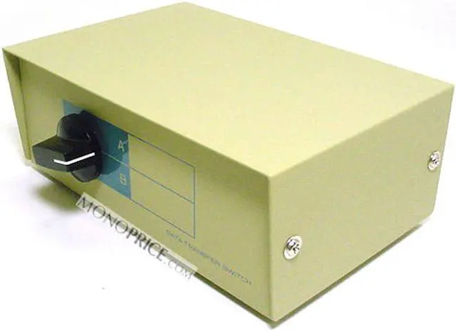 Monoprice 2x1 RJ45 8P8C Manual Data Switch Box