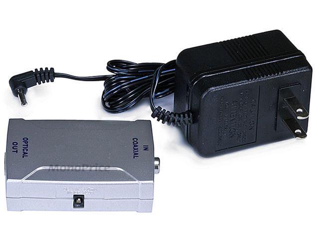 Monoprice Digital Coaxial (RCA) To S/PDIF (Toslink) Digital Optical Audio Converter