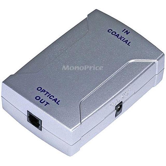 Monoprice Digital Coaxial (RCA) To S/PDIF (Toslink) Digital Optical Audio Converter