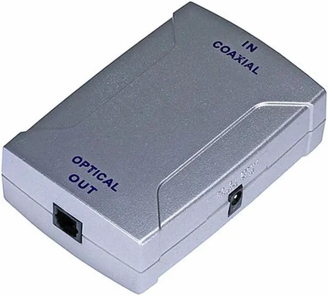 Monoprice Digital Coaxial (RCA) to S/PDIF (Toslink) Digital Optical Audio Converter