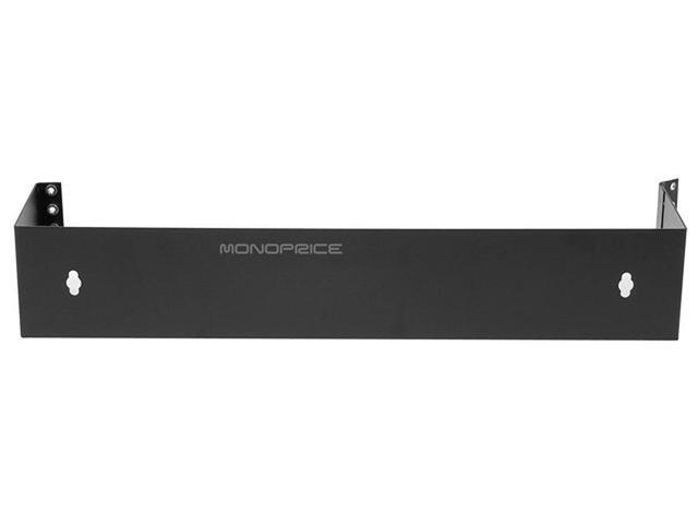Monoprice Wall Mount Bracket 3.5"(H) X 19"(W) X 4"(D) 2U