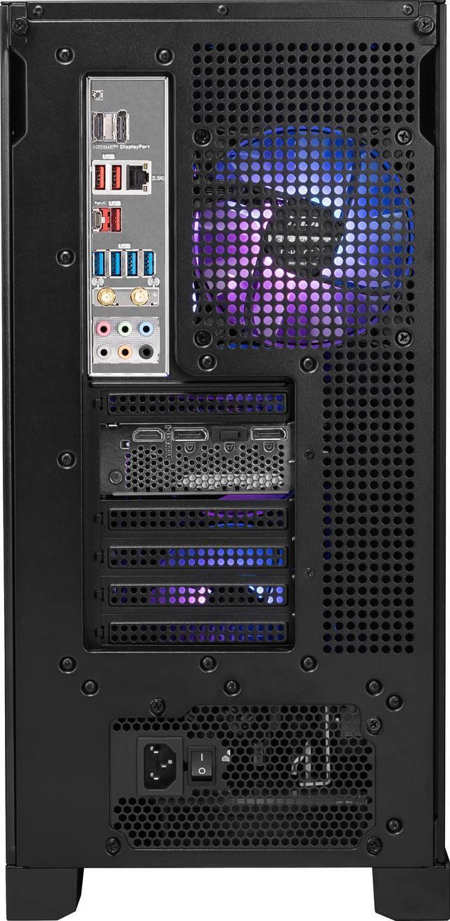 MSI Aegis R2 Gaming Desktop Intel I5-14400F NVIDIA RTX 5060 - 16GB DDR5 1TB SSD Win 11 Black