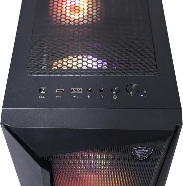 MSI Codex R3 Gaming Desktop: Intel Core I7-14700F Geforce RTX 4060 Ti 16GB DDR5 1TB M.2 NVMe SSD 80+ Gold PSU WiFi Keyboard & Mouse DIY Friendly Windows 11 Home: 14NUD7-093US