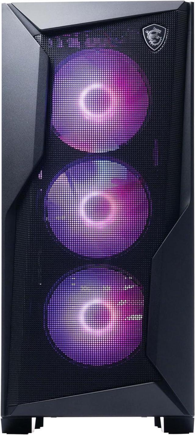 MSI Codex R3 Gaming Desktop: Intel Core I7-14700F Geforce RTX 4060 Ti 16GB DDR5 1TB M.2 NVMe SSD 80+ Gold PSU WiFi Keyboard & Mouse DIY Friendly Windows 11 Home: 14NUD7-093US