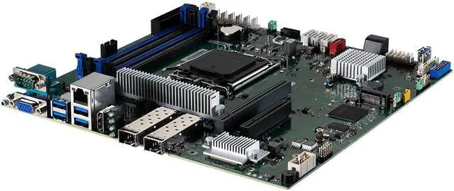 MSI D3052(D3052GB2N-25G) Server uATX Motherboard Single socket AM5 AMD Ryzen™ 7000 Series and EPYC™ 4004 Series Processor
