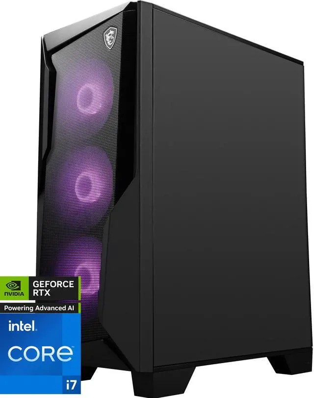 MSI Gaming Desktop PC Codex R2 B14NVM7-438US Intel Core i7-14700F 32GB DDR5 2TB SSD GeForce RTX 5060 Ti Windows 11 Home