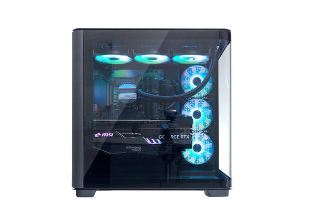 MSI Gaming Desktop PC Vision Elite ZS 9NVZ-1481US AMD Ryzen 9 9950X3D 64GB DDR5 2TB NVMe SSD GeForce RTX 5090 Windows 11 Pro