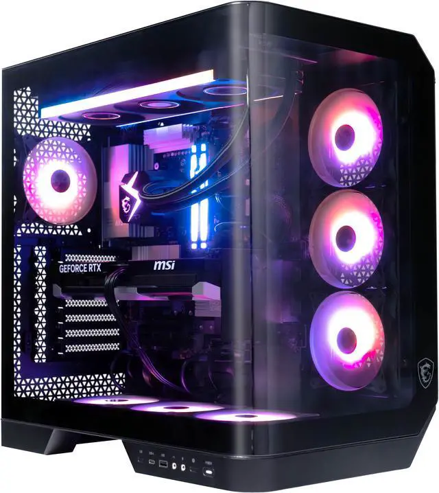 MSI Gaming Desktop PC Vision R AI 2NVP7-1612US Intel Core Ultra 7 265 32GB DDR5 2TB NVMe SSD GeForce RTX 5070 Windows 11 Home